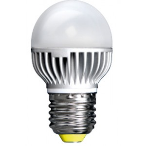 Лампа светодиодная e.save.LED.G45M.E27.5.4200 тип куля, 5Вт, 4200К, Е27